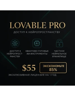 Lovable Pro 12 месяцев приватного аккаунта