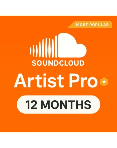 ОБНОВЛЕНИЕ АККАУНТА SOUNDCLOUD ARTIST PRO НА 1-12 МЕСЯЦ