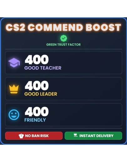 САМЫЙ ДЕШЕВЫЙ! (400/400/400) - CS2 БУСТ ПОХВАЛ - 7/24