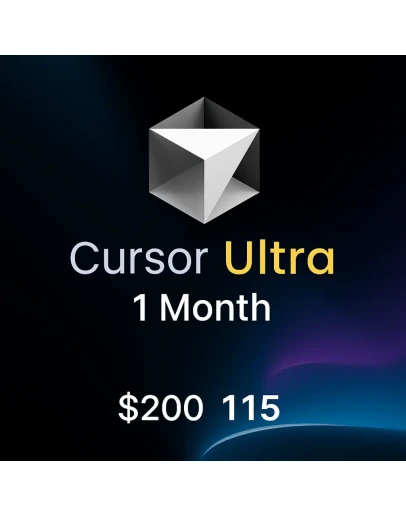 Cursor AI Ультра-план (1 месяц) 200 долларов