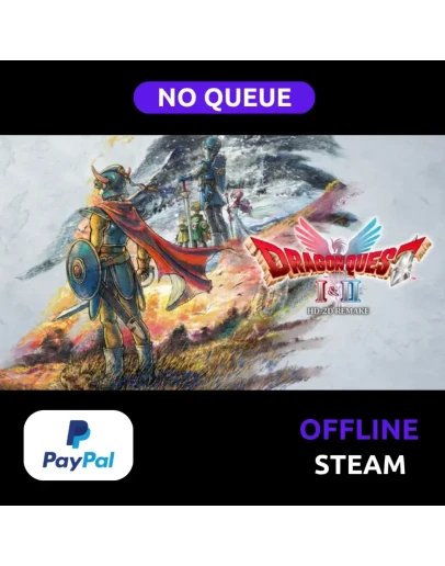 DRAGON QUEST I &amp II HD-2D RemakeNO QUEUEPAYPAL
