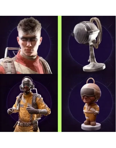 Arc Raiders 4 предмета Cold Snap Twitch Drops (Раун