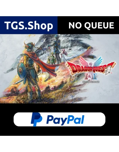 DRAGON QUEST I & II HD-2D RemakeNO QUEUEPAYPAL DRAGON QUEST I & II HD-2D RemakeNO QUEUEPAYPAL
