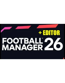 Football Manager 26 + EditorSTEAMPC 90 дней