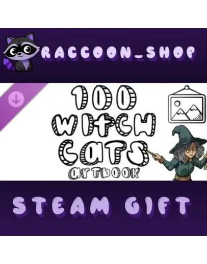 100 Witch Cats - Artbook DLC * STEAM RU*KZ*UA*СНГ