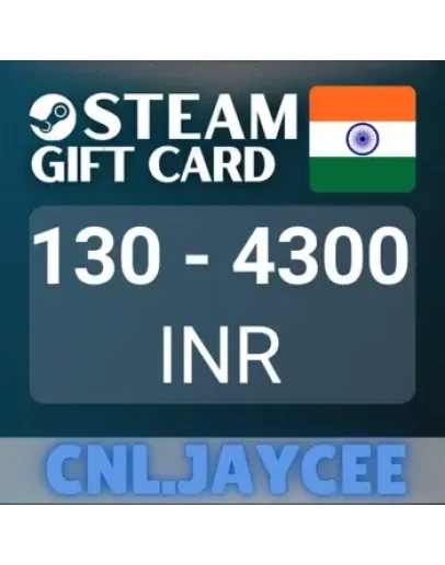 Подарочная карта Steam Wallet India 130 - 4300 (IN/INR)