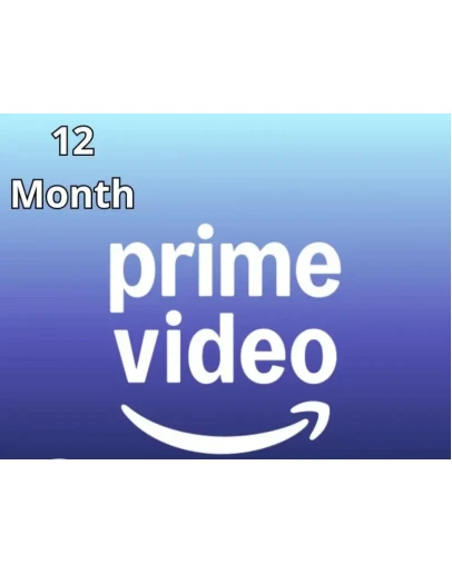Amazon Prime Video 12 Months - Amazon Account - GLOBAL