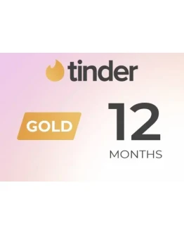 КЛЮЧ ПОДПИСКИ TINDER GOLD НА 12 МЕСЯЦЕВ (ГЛОБАЛЬНАЯ)