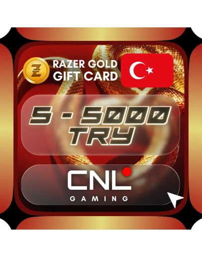 Razer Gold 55000 турецких лир Турция