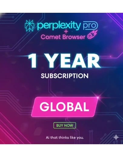 Perplexity AI Pro + Comet Browser 1 год доступа