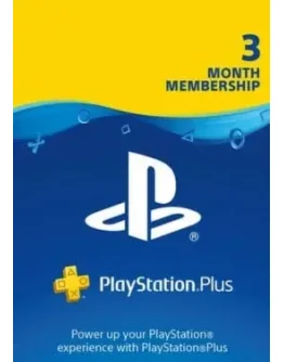 PSN - 90 дней подписка PlayStation PLUS (RU)