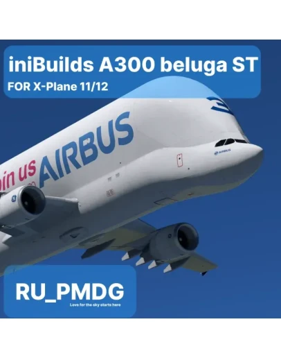 inibuilds A300 beluga ST for X-Plane 11/12