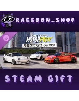 The Crew Motorfest Тройной набор авто Porsche DLC