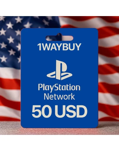 США PlayStation Netwoк 50 USD Подарочная карта код пин