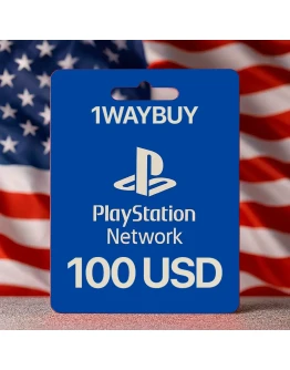 США PlayStation Netwoк 100 USD Подарочная карта код пин