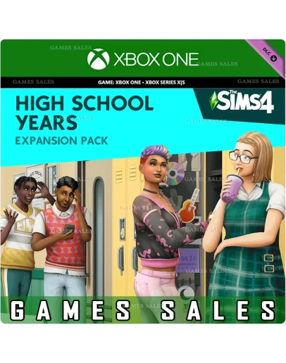 THE SIMS 4 HIGH SCHOOL YEARSXBOX ONEXSКЛЮЧ