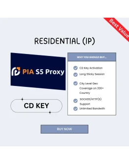 PIA PROXY RESIDENTIAL (IP) CD KEY (МНОГОВАРИАНТНЫЙ)