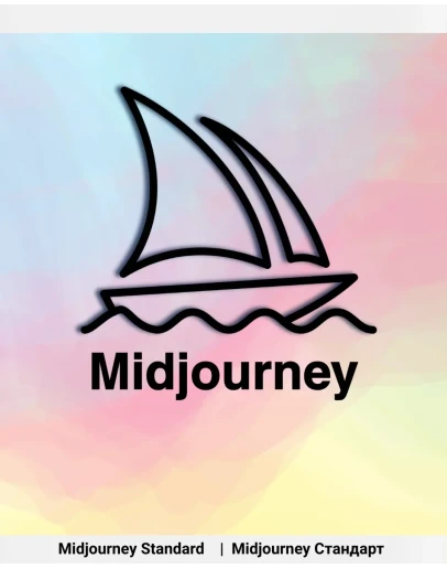 Midjourney Standard 1 месяц Общий доступ