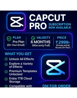 CapCut Pro Subscription Now Available! CapCut Pro Subscription Now Available!