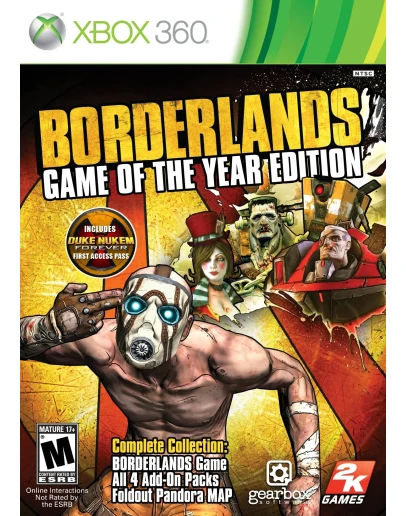 XBOX 360 Borderlands + 16 ИГР ПЕРЕНОС ЛИЦЕНЗИИ