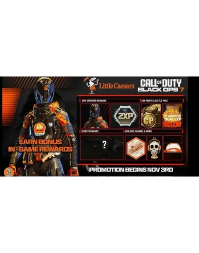 Little Caesars X Rewards 7 - CoD Black Ops 7 KEY