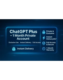 ChatGPT Plus 1 месяц, авто-доставка (auto delivery) ChatGPT Plus 1 месяц, авто-доставка (auto delivery)
