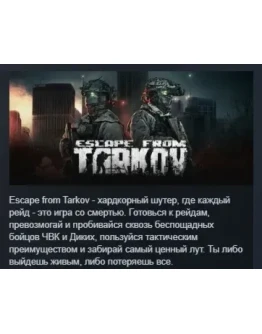 Escape from Tarkov АВТОДОСТАВКА STEAM РОССИЯ