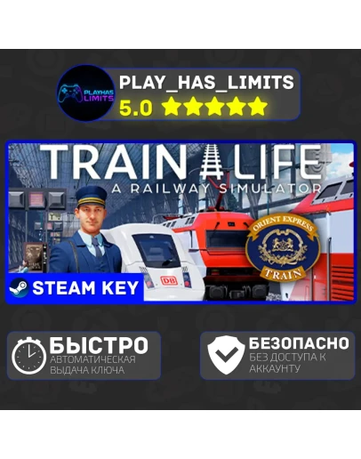 Train Life: A Railway Simulator КЛЮЧ STEAM Global+РФ
