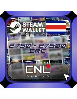 Кошелек Steam Costa Rica 275027500 CRC (подарок)