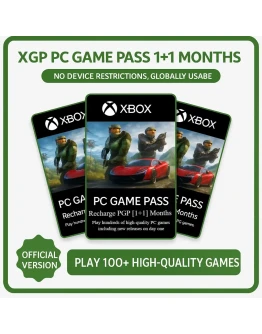 Ключ продления PC Game Pass на 1+1 месяц