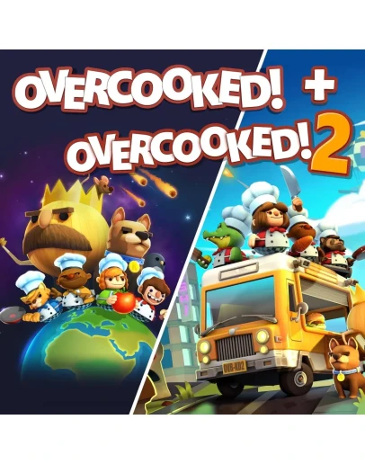 Overcooked + Overcooked 2 (PS4/PS5) П2 П3 Overcooked + Overcooked 2 (PS4/PS5) П2 П3