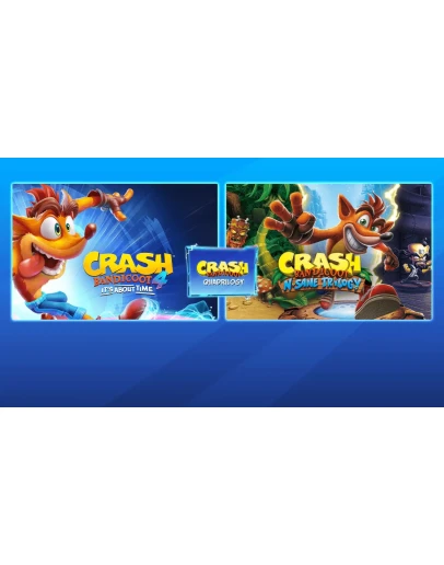 Crash Bandicoot - Quadrilogy Bundle на PS4 и PS5 П2 Crash Bandicoot - Quadrilogy Bundle на PS4 и PS5 П2
