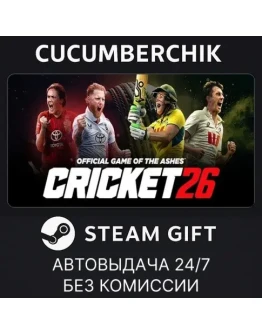 Cricket 26 - The Official Game of the AshesSTEAMМИР Cricket 26 - The Official Game of the AshesSTEAMМИР