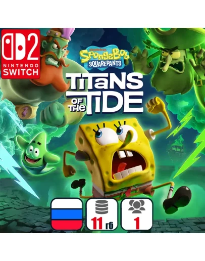 SpongeBob SquarePants: Titans of the Tide Nintendo
