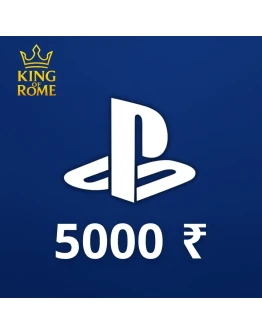 PlayStation Индия (5000 ) Подарочная карта 24/7 Автодоставка