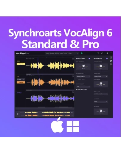 Synchro Arts VocAlign6 Standard &amp Pro