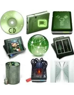 Иконки серии Matrix + БОНУС