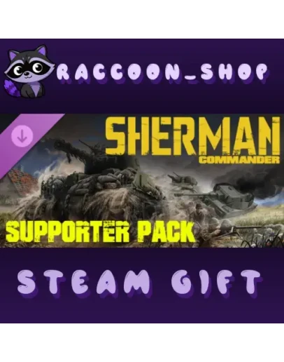 Sherman Commander - Supporter Pack DLC RU*KZ*UA*CIS