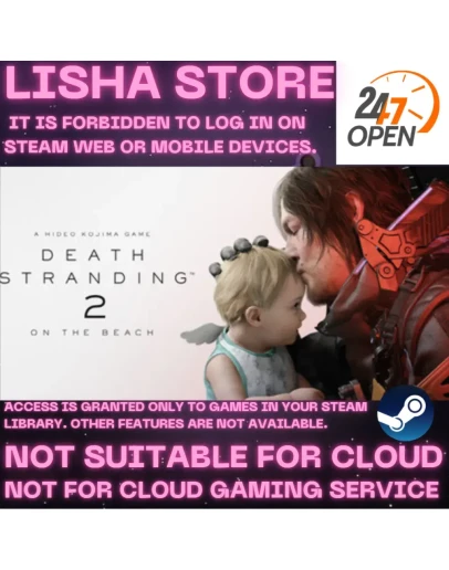 DEATH STRANDING 2: ON THE BEACH Deluxe Edition Стим Оффлайн На 90 дней