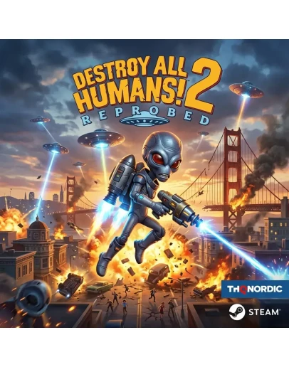 Destroy All Humans! 2 - Reprobed (Steam Ключ) Destroy All Humans! 2 - Reprobed (Steam Ключ)