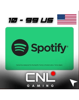 Подарочная карта Spotify US (10-99 USD) Мгновенная доставка