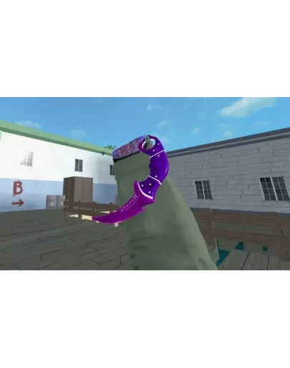 Roblox (только Twin Atlas) Twitch Karambit Knife DLC (предмет - нож)
