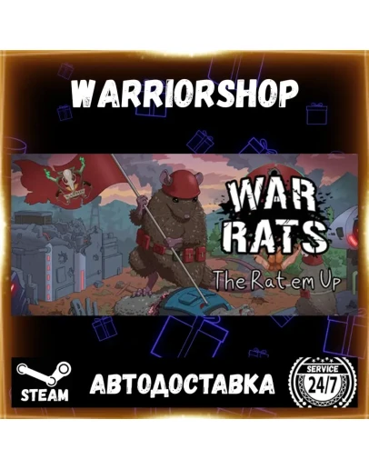 WAR RATS: The Rat em Up Выбор Региона Стим STEAM GIFT АВТО 24/7 ГАРАНТИЯ