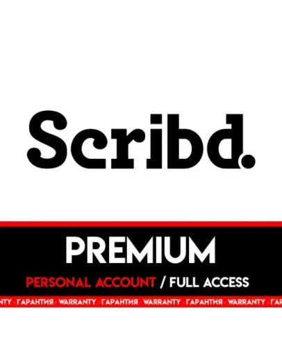 SCRIBD / 1 МЕСЯЦ / ПОЛНЫЙ ДОСТУП / СКРИБД / ГАРАНТИЯ