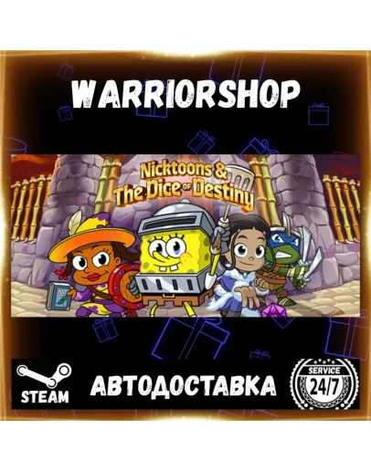 Nicktoons &amp The Dice of Destiny Выбор Региона Стим STEAM GIFT АВТО 24/7 ГАРАНТИЯ
