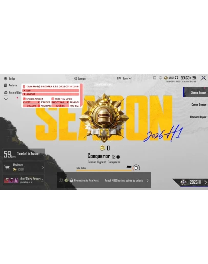 Рабочий чит Shadow Pubg Mobile с обходом эмуляторов MuMu / LD / BlueStacks