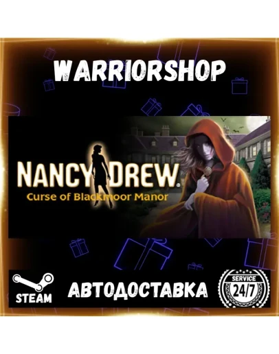 Nancy Drew: Curse of Blackmoor Manor Выбор Региона Стим STEAM GIFT АВТО 24/7 ГАРАНТИ