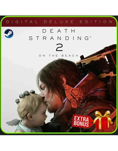 DEATH STRANDING 2: ON THE BEACH DELUXE EDITION АВТО-ВЫДАЧА ВСЕ БОНУСЫ И DLC DEATH STRANDING 2: ON THE BEACH DELUXE EDITION АВТО-ВЫДАЧА ВСЕ БОНУСЫ И DLC