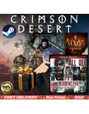 БЕЗ ОЧЕРЕДИ CRIMSON DESERT DELUXE EDITION+Resident Evil Requiem Steam