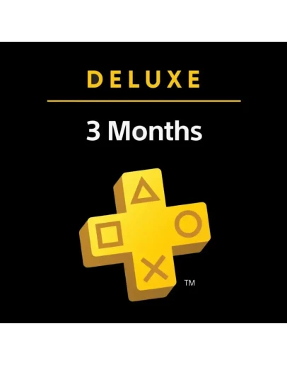 PlayStation Plus Deluxe 3 месяца Турция